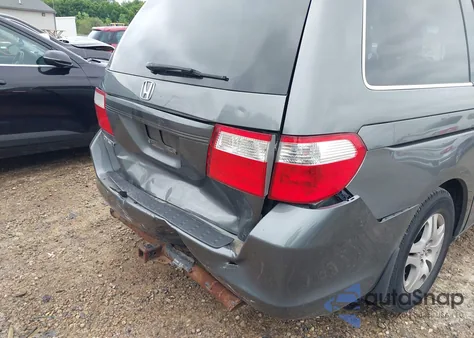 2007 Honda Odyssey Ex-L z USA, uszkodzony, nr VIN 5FNRL38737B461724